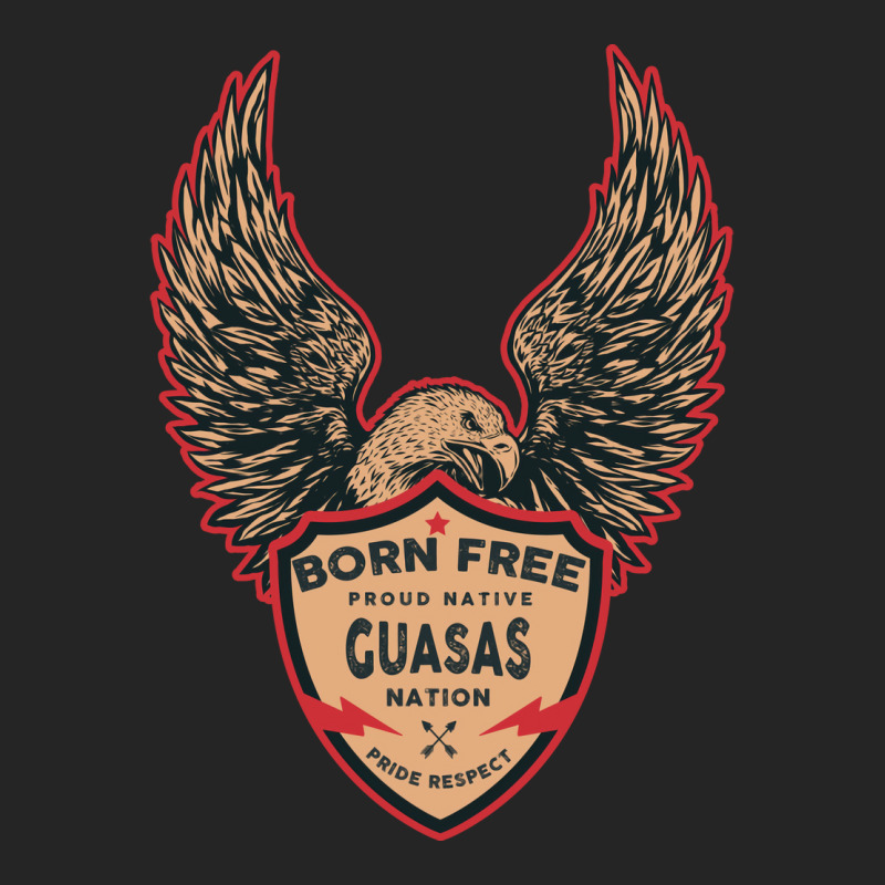 Guasas Native American Indian Born Freedom Eagle 70s Unisex Hoodie | Artistshot