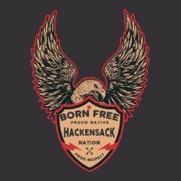 Hackensack Native American Indian Born Freedom Eagle Quote Vintage Hoodie And Short Set | Artistshot