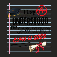 They Understood The Assignment Class Of 2022 Classic Ladies Fitted T-shirt | Artistshot