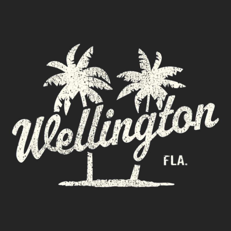 Trending Wellington Florida Vintage 70s Palm Trees Unisex Hoodie | Artistshot