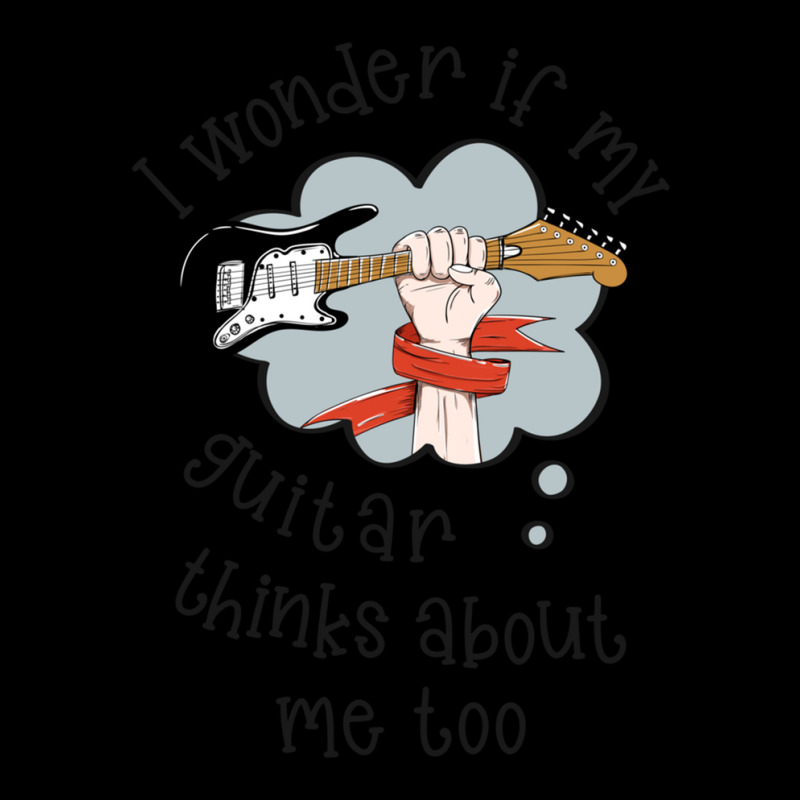 I Wonder If My Guitar Thinks About Me Too.. Pocket T-shirt | Artistshot