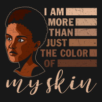 I Am More That Just The Color Of My Skin Black Woman African American Flannel Shirt | Artistshot