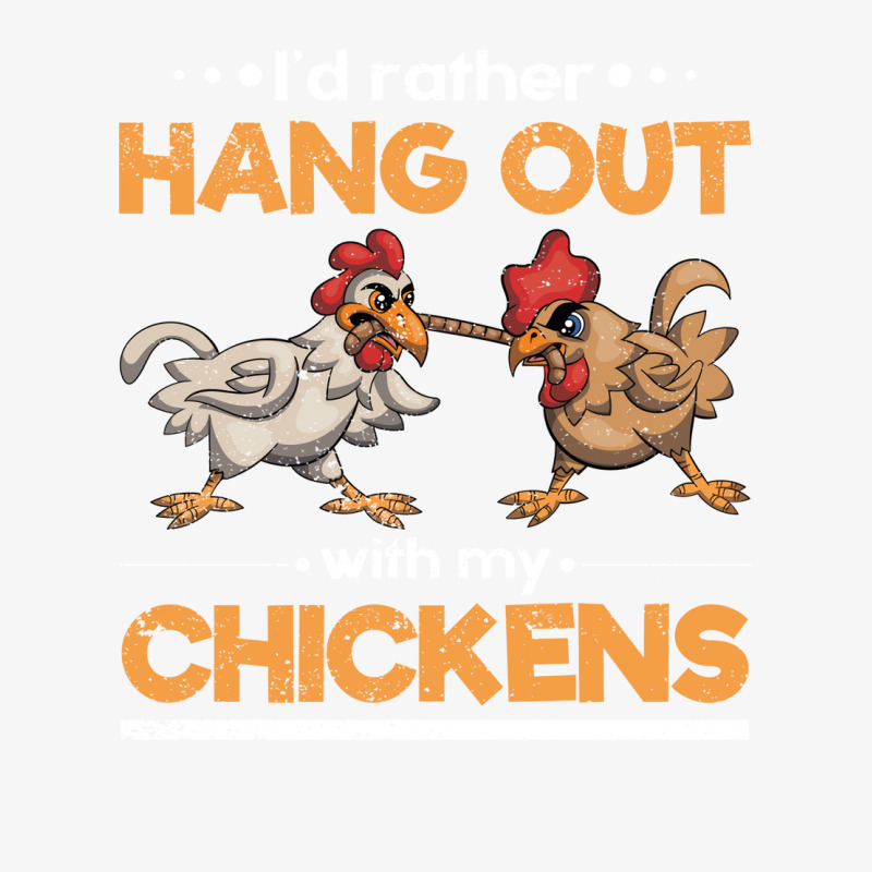 Funny Farming Hen Farmer Farm Animal Chicken Trending Ladies Fitted T-Shirt by bacqueblaces | Artistshot