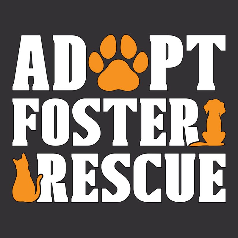 Animal Rescue Adopt Foster Adoption Animal Rescuer Red Vintage Hoodie by maciegfvrf | Artistshot