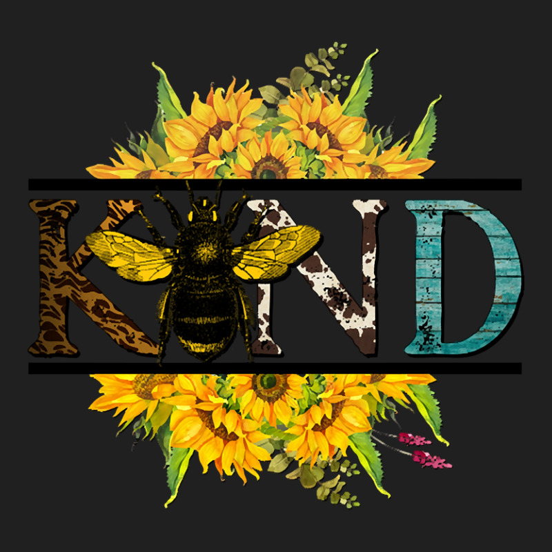 Limited Edition Bee Kind Sunflower Bee Autumn Fall Design Drawstring Bags | Artistshot