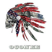 Oconee Native American Indian Flag Money Headress 80s Unisex Hoodie | Artistshot