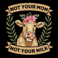 Not Your Mom Not Your Milk Animal Rights Rescue 70s Lightweight Hoodie | Artistshot