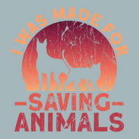 I Was Made For Saving Animals Animal Rights Activist Animal Unisex Sherpa-lined Denim Jacket | Artistshot