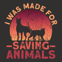 I Was Made For Saving Animals Animal Rights Activist Animal Champion Hoodie | Artistshot