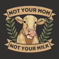 Not Your Mom Not Your Milk Animal Rights Rescue Yellow Champion Hoodie | Artistshot