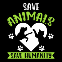 Save Animals Serve Humanity Hippie Long Sleeve Shirts | Artistshot