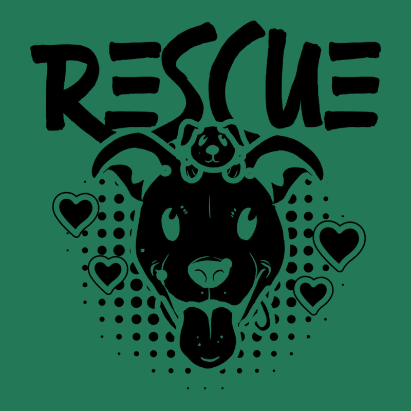 Rescue Animal Rescue Animal Shelter Animal Rescuer Quote Ladies Fitted T-Shirt by maciegfvrf | Artistshot