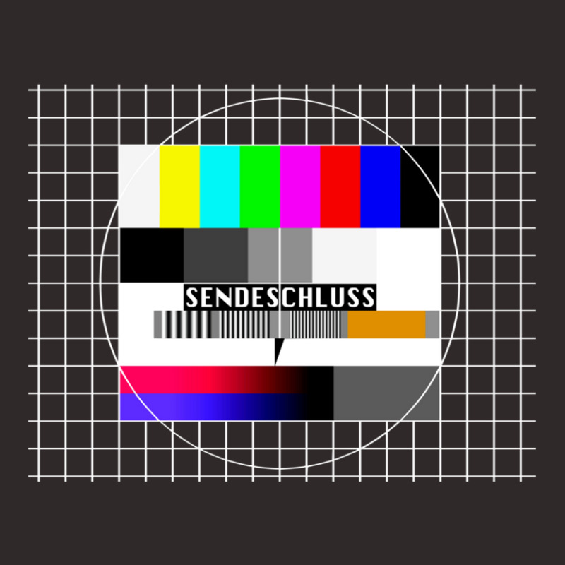 Closing Date Analog Television Test Pattern 90s Party 80s Outfit Retro Racerback Tank by PhillipVickers | Artistshot