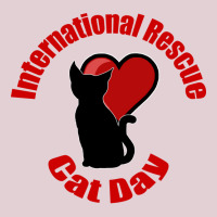 International Rescue Cat Day Gift Ladies Fitted T-shirt | Artistshot