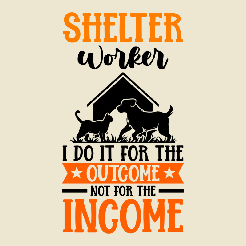 Shelter Worker The Outcome Not For The Income Hipster Cropped Hoodie by samsetboarok | Artistshot