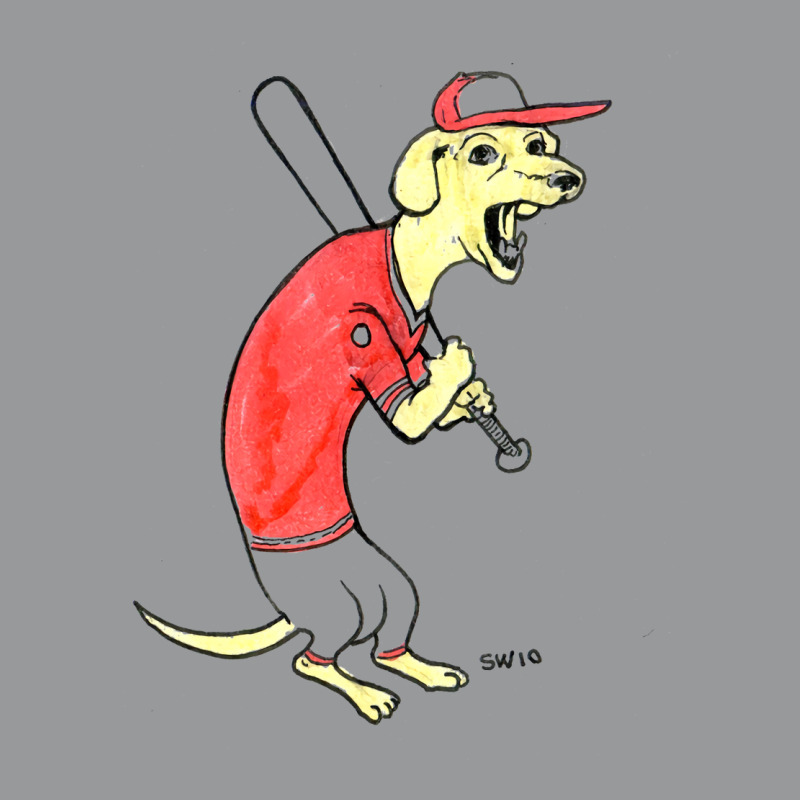 Dachsund Baseball Hipster Crewneck Sweatshirt | Artistshot