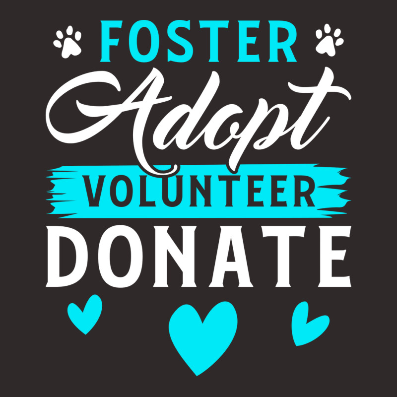 Foster Adopt Volunteer Donate Funny Animal Rescue Foster Hipster Natur Racerback Tank by taosifabriild | Artistshot