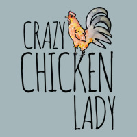 Crazy Chicken Lady Blue Unisex Sherpa-lined Denim Jacket | Artistshot