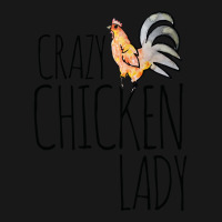 Crazy Chicken Lady Blue Flannel Shirt | Artistshot