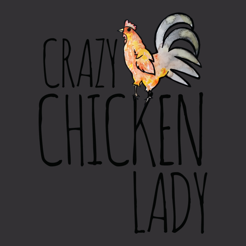 Crazy Chicken Lady Blue Vintage Hoodie by lodenbuduanf | Artistshot