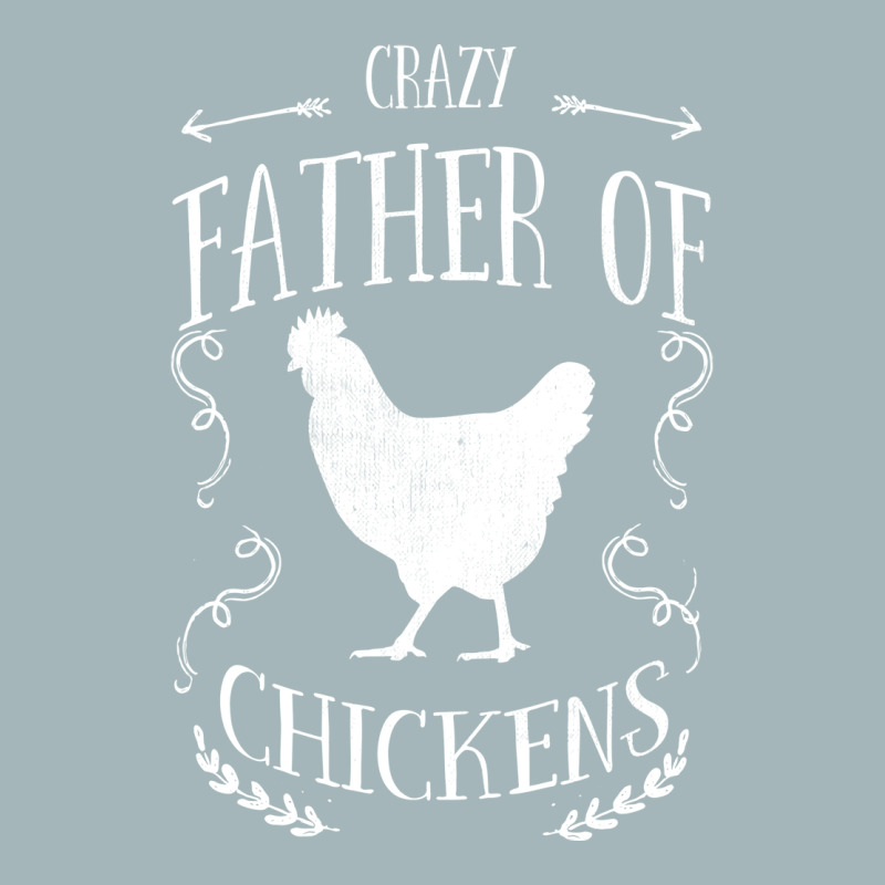 Chicken Crazy Father Of Chickens Unisex Sherpa-Lined Denim Jacket by ravadadanine2 | Artistshot