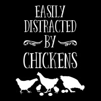 Chicken Easily Distracted By Chickens Men's 3/4 Sleeve Pajama Set | Artistshot