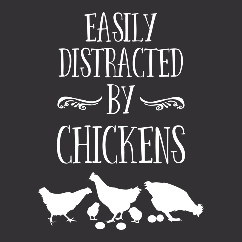 Chicken Easily Distracted By Chickens Vintage Short by ravadadanine2 | Artistshot