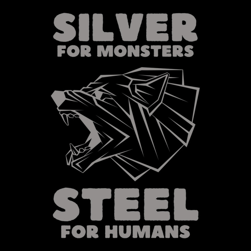 Snarling Wolf   Silver For Monsters   Steel For Humans   Fantasy Men's Long Sleeve Pajama Set | Artistshot