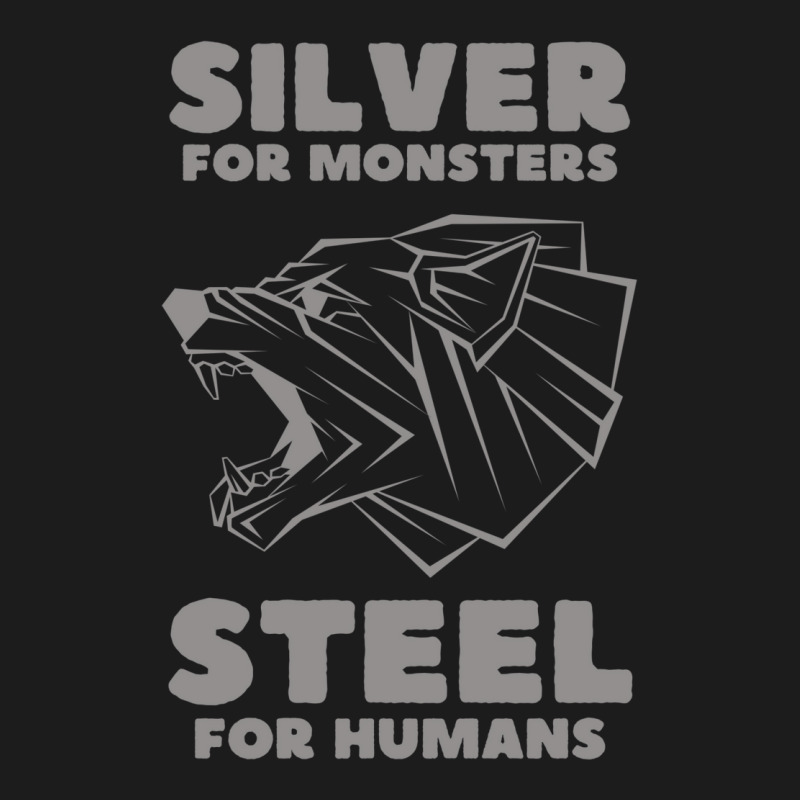 Snarling Wolf   Silver For Monsters   Steel For Humans   Fantasy Hoodie & Jogger Set | Artistshot