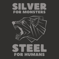 Snarling Wolf   Silver For Monsters   Steel For Humans   Fantasy Champion Hoodie | Artistshot