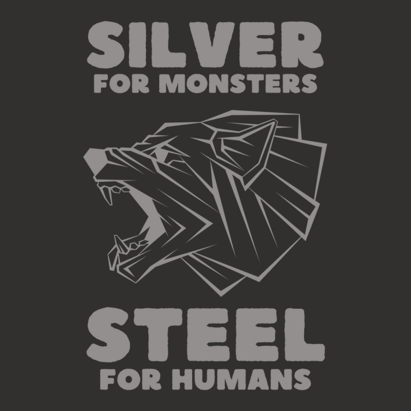 Snarling Wolf   Silver For Monsters   Steel For Humans   Fantasy Champion Hoodie | Artistshot