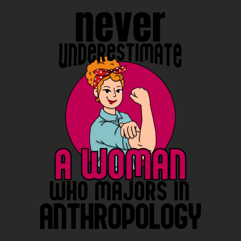 Never Underestimate Woman Anthropology Aesthetic Printed Hat | Artistshot