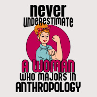 Never Underestimate Woman Anthropology Aesthetic Pocket T-shirt | Artistshot