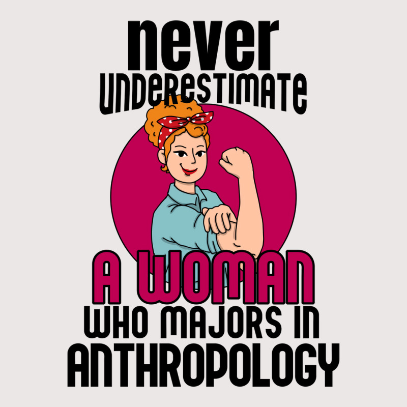 Never Underestimate Woman Anthropology Aesthetic Pocket T-shirt | Artistshot