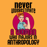 Never Underestimate Woman Anthropology Aesthetic Zipper Hoodie | Artistshot