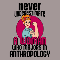 Never Underestimate Woman Anthropology Aesthetic Vintage Hoodie | Artistshot