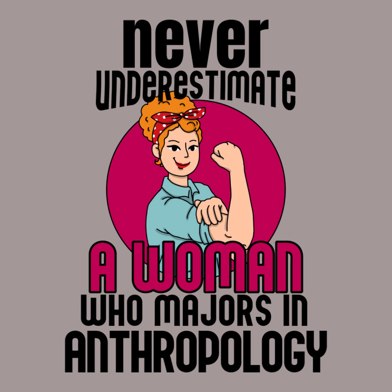 Never Underestimate Woman Anthropology Aesthetic Vintage Hoodie | Artistshot