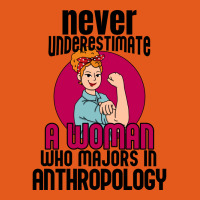 Never Underestimate Woman Anthropology Aesthetic Medium-length Apron | Artistshot