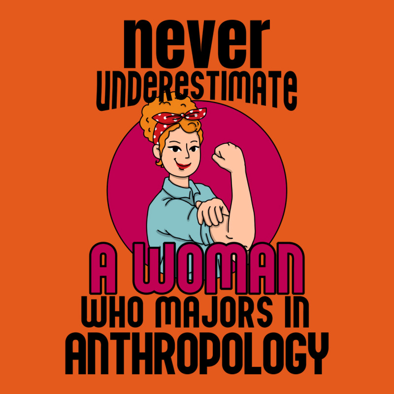 Never Underestimate Woman Anthropology Aesthetic Medium-length Apron | Artistshot