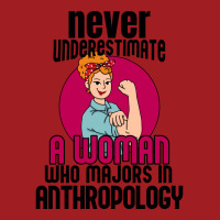 Never Underestimate Woman Anthropology Aesthetic Waist Apron | Artistshot