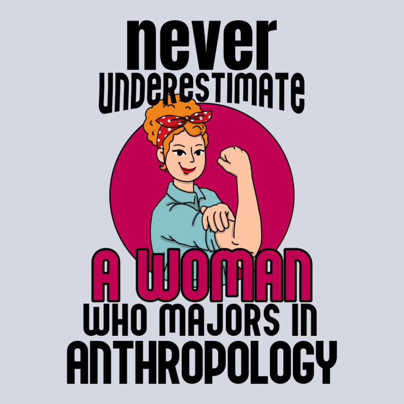 Never Underestimate Woman Anthropology Aesthetic Fleece Short | Artistshot