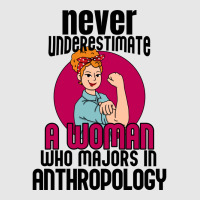 Never Underestimate Woman Anthropology Aesthetic Unisex Jogger | Artistshot