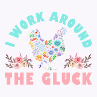 Funny Farmer Animal I Work Around The Gluck Chickens Lover Nature Tank Top | Artistshot