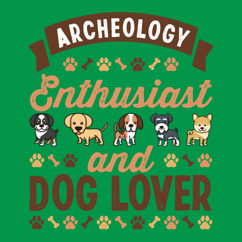 Archeology Enthusiast And Dog Lover Gift Yellow Crewneck Sweatshirt | Artistshot