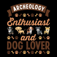 Archeology Enthusiast And Dog Lover Gift Yellow Zipper Hoodie | Artistshot