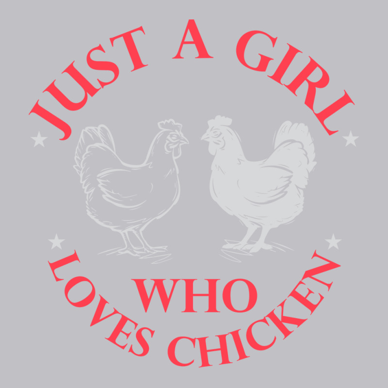 Just A Girl Who Loves Chickens Tee Magnet Mugs Notebook Girl Pocket T-Shirt by seakolaasseh | Artistshot