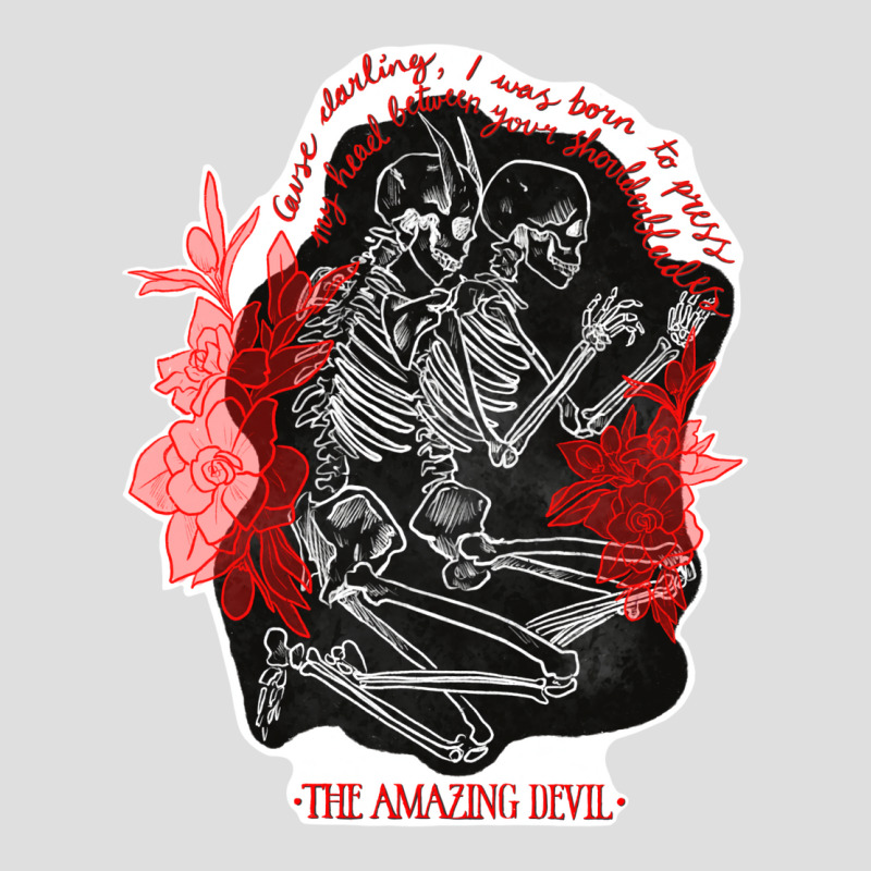 The Amazing Devil   Fair Lyrics V-neck Tee | Artistshot