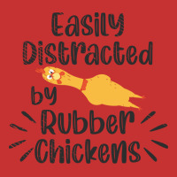 Rubber Chicken Enthusiast Loud Scream Yellow Red V-neck Tee | Artistshot