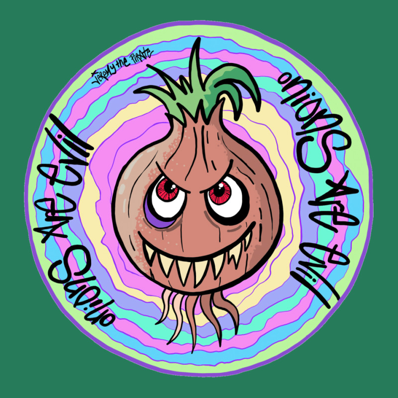 Onions Are Evil (fact) T-Shirt by bazazkwstas | Artistshot