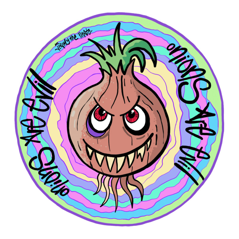 Onions Are Evil (fact) Long Sleeve Shirts by bazazkwstas | Artistshot